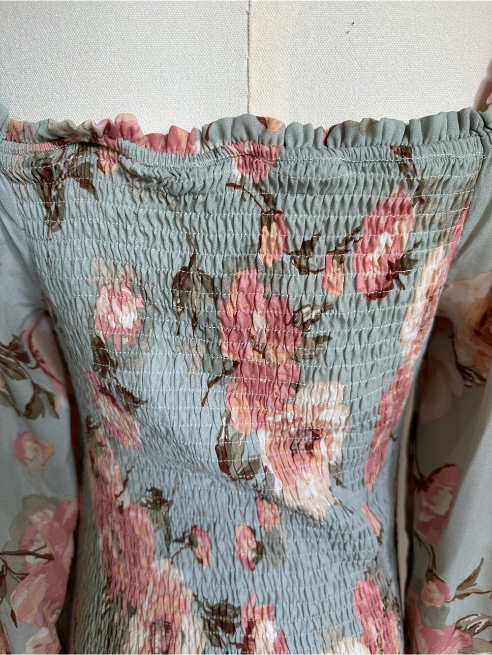 NWT Floral Dress- Large - Picture 6 of 11